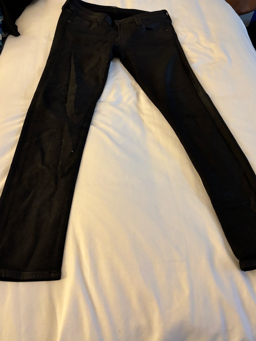 Citizens Of Humanity women’s  Wax Jeans in Black low rise